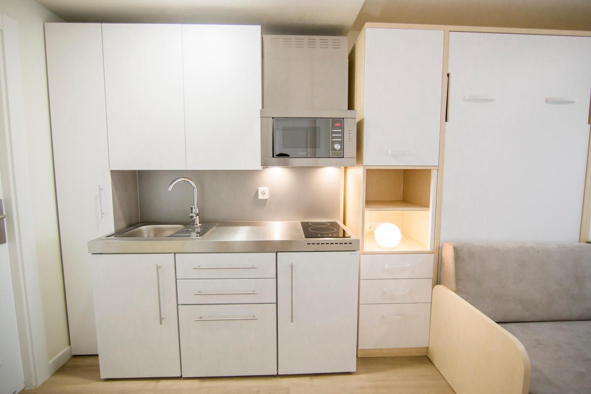 Apartamentos Plaza De Santiago - Estudios Turisticos - 1 Llave Pinto Eksteriør billede
